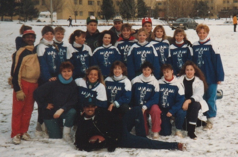 Patricia's powderpuff team