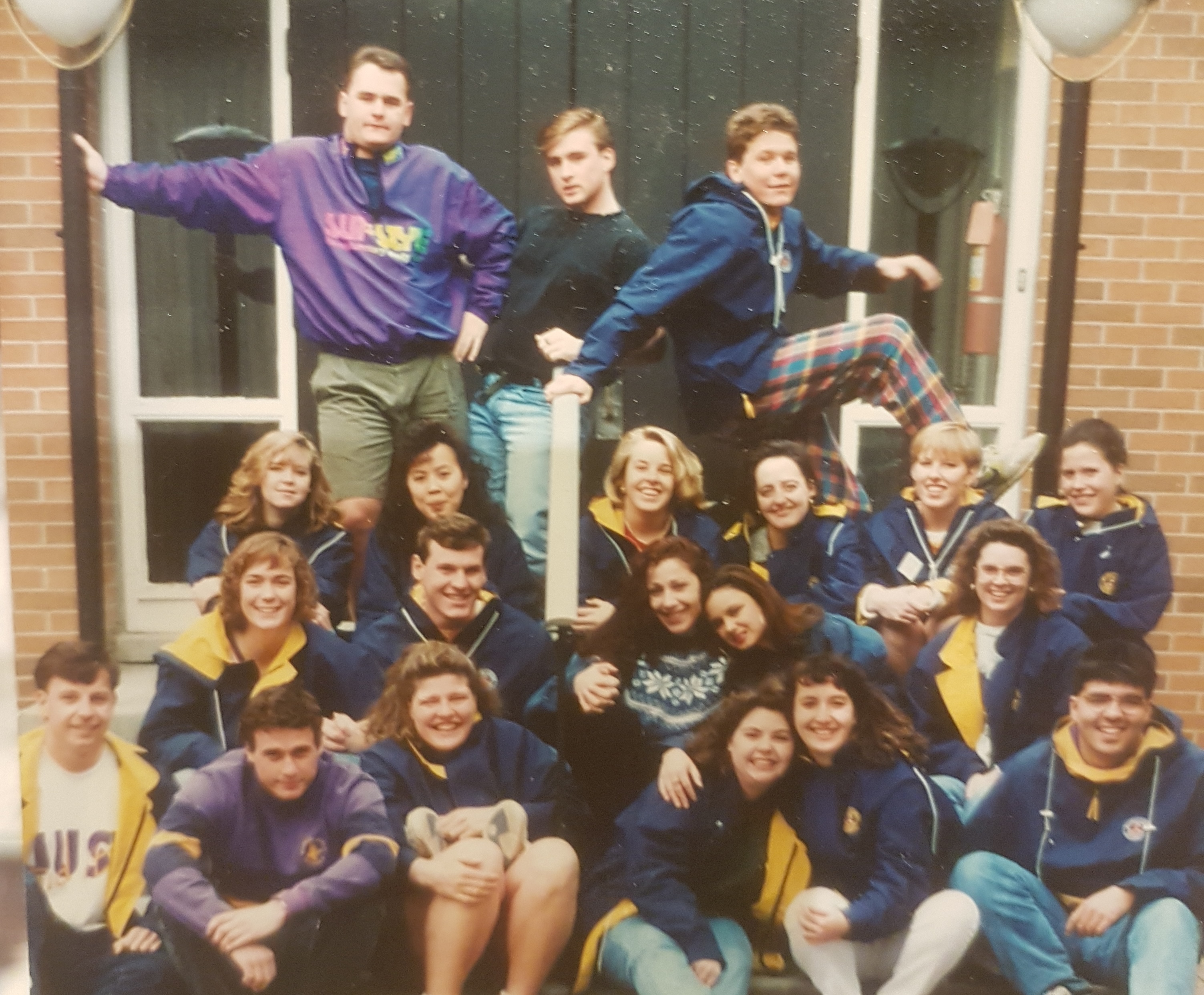 Laurier ambassaor team in 1991